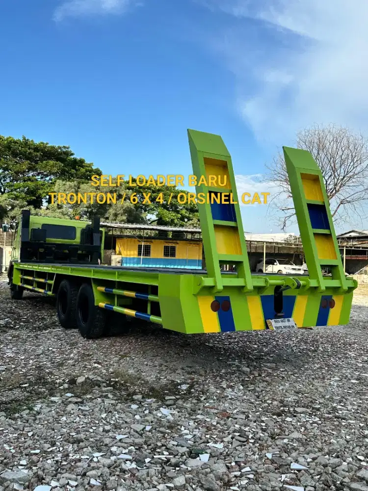 HINO LOHAN FM260JW ASLI LONG SELF LOADER 6X4 TRONTON ISTIMEWA SEKALI
