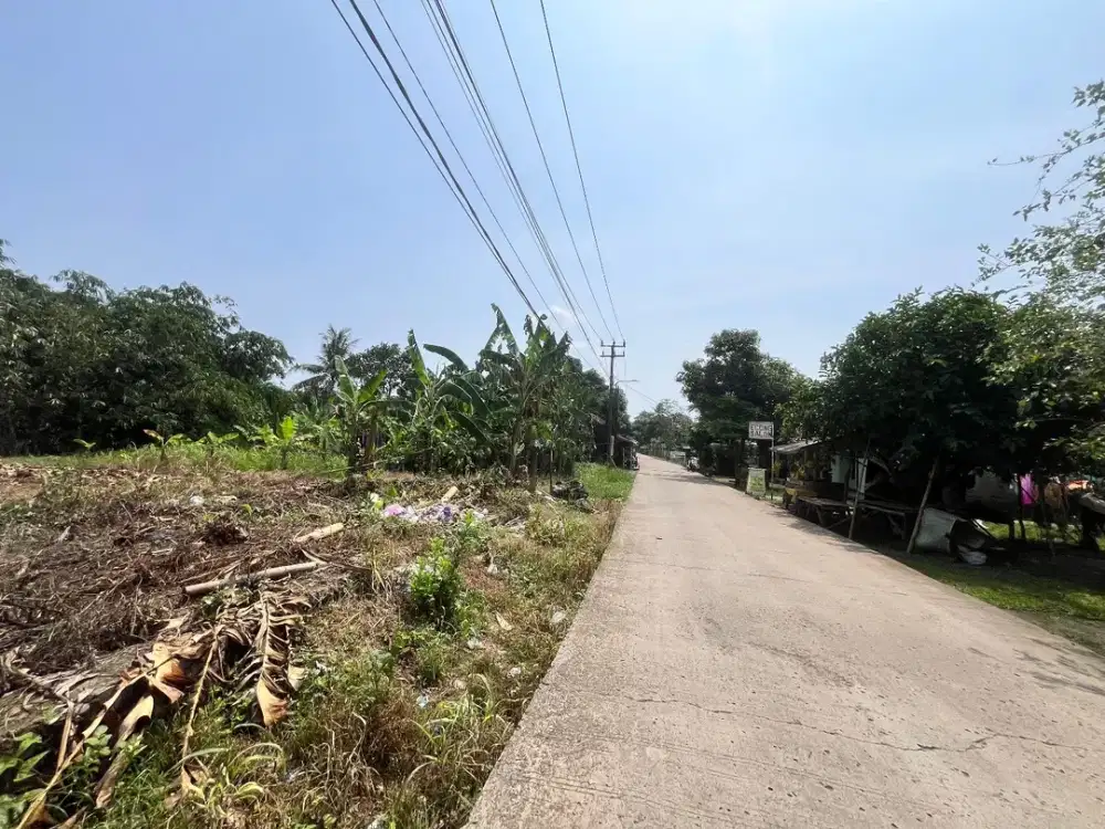 14 Menit Gerbang Tol Legok, Tanah Murah Cisauk Area Berkembang