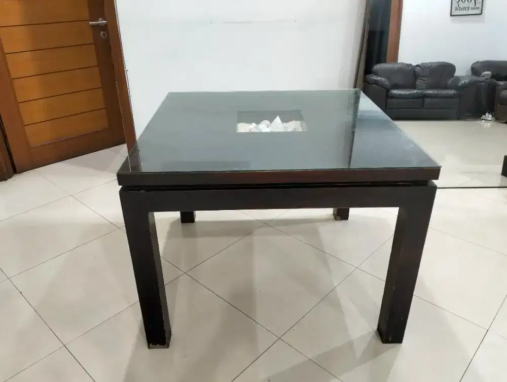 MEJA MAKAN UKURAN 100 X 100 CM