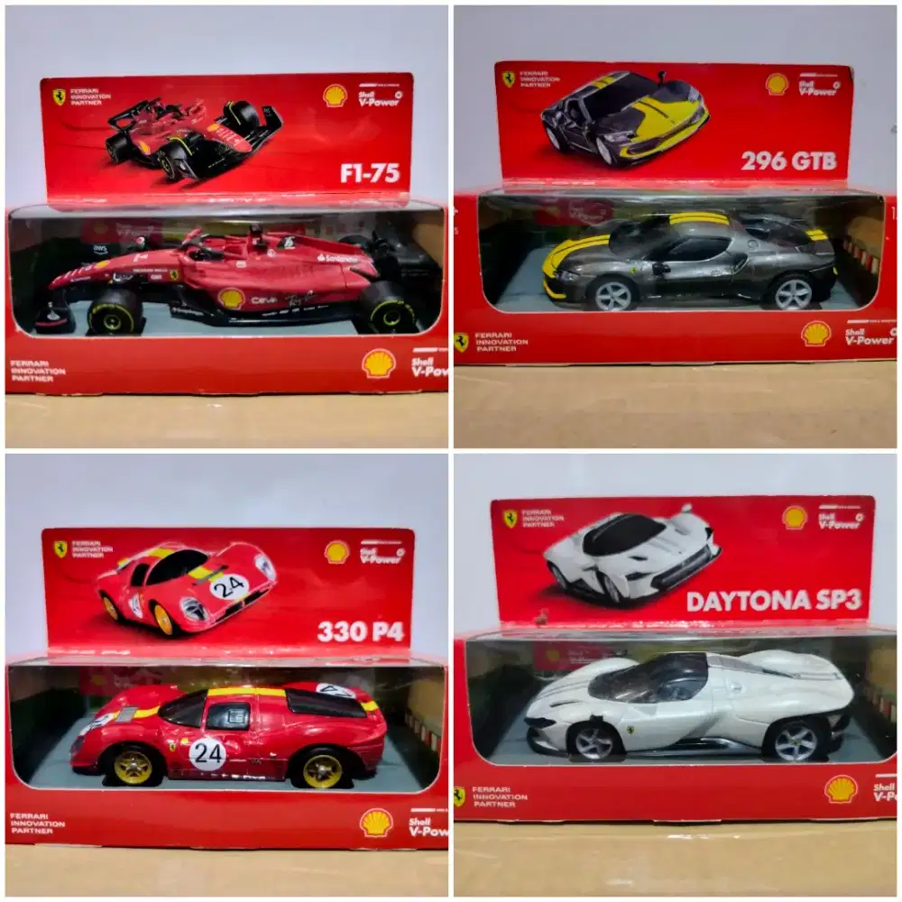 Ferrari Shell Collection Set
