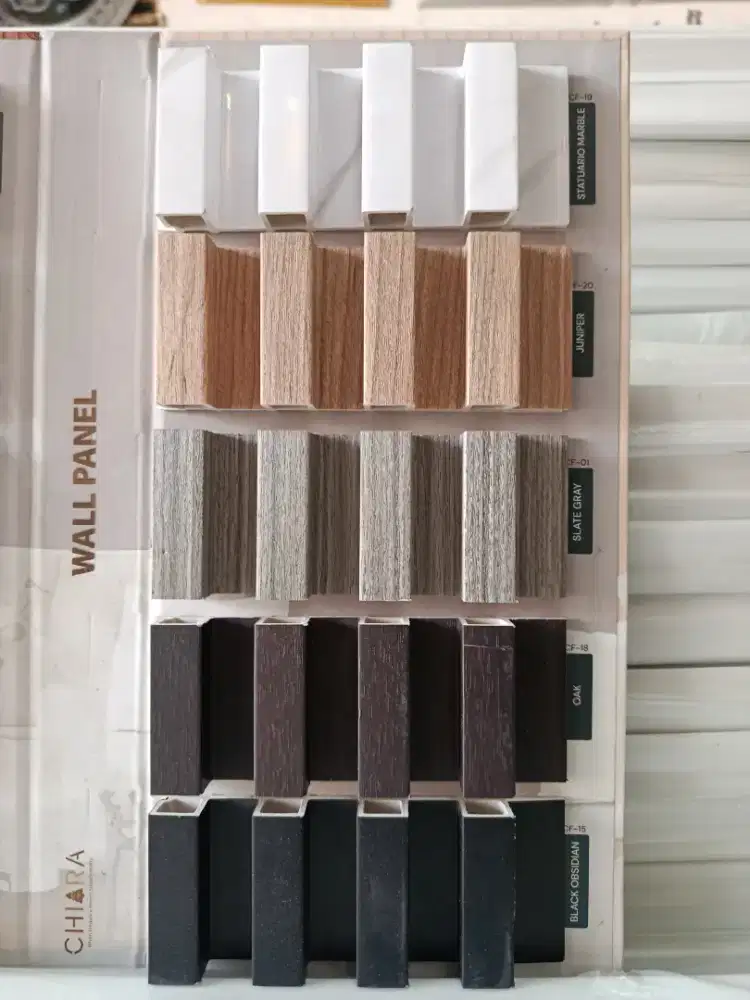 WPC PANEL DINDING MENERIMA ANTAR BAHAN & TERPASANG