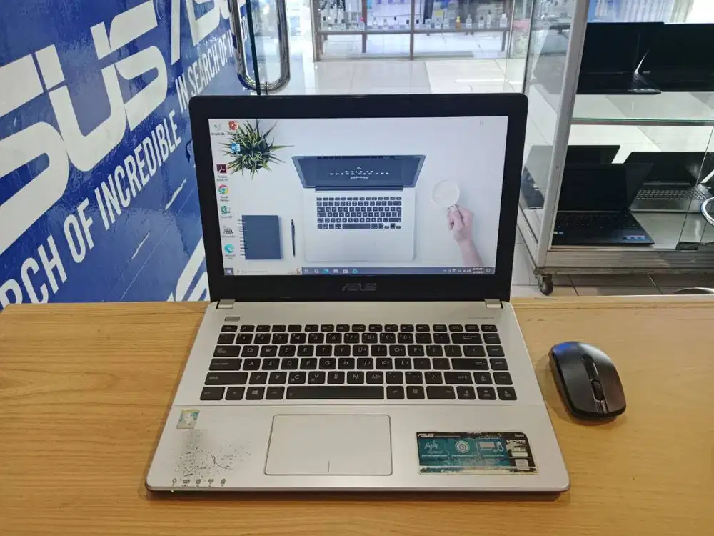 LAPTOP ASUS A450L CORE i5 RAM 8GB HDD 500GB SIAP PAKAI