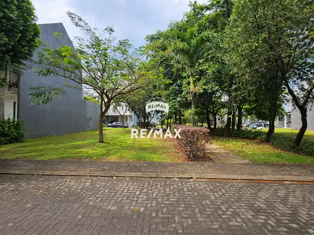 Dijual kavling HOOK samping Taman  di cluster anila, vanya park BSD