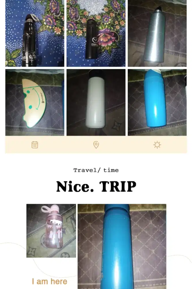 Tumbler dan botol olahraga sepeda