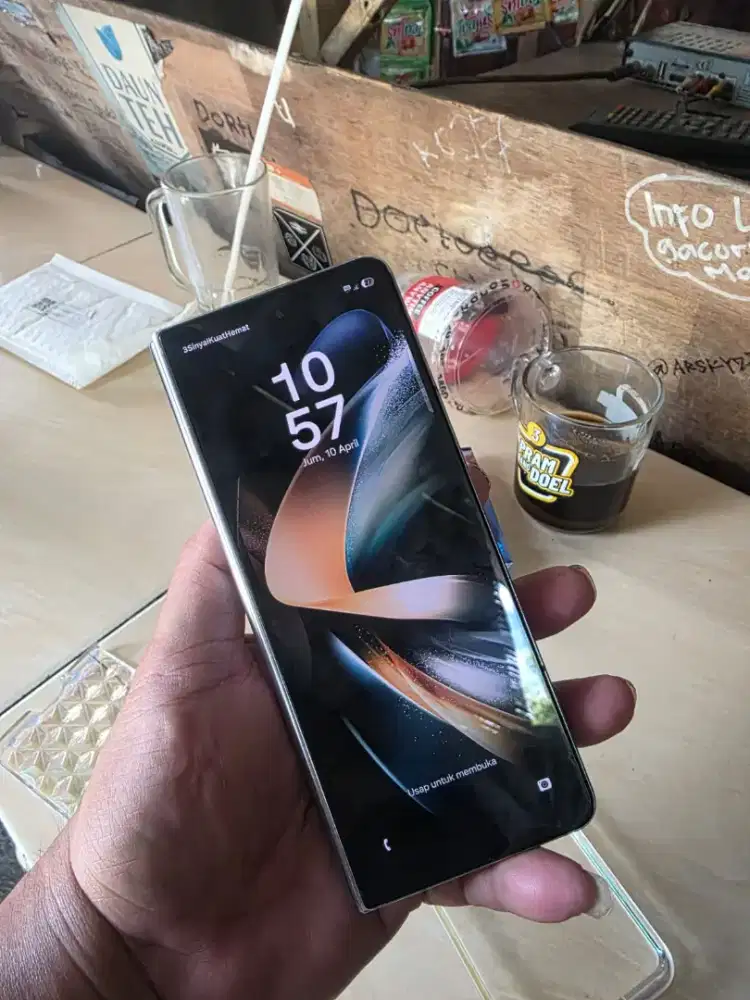 Samsung fold 4 12/256 sein fulset nominus cek ampe puas