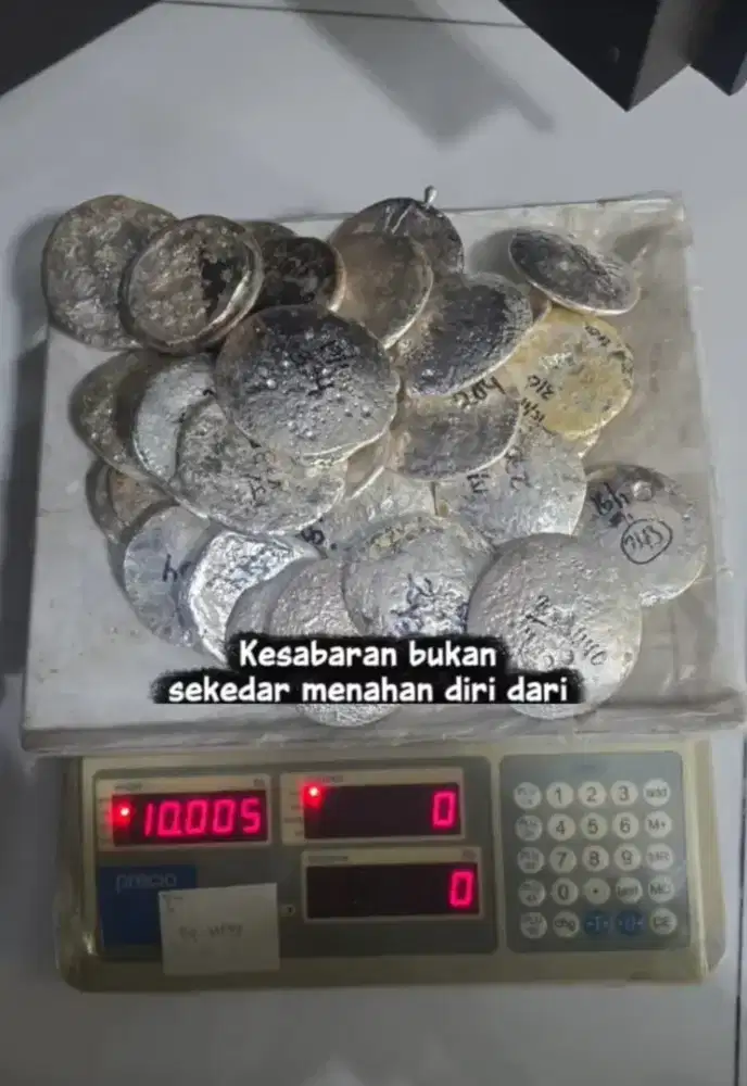 Murah perak murni kadar 99% lokasi di surabaya