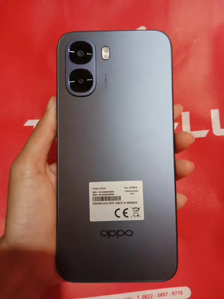 Oppo A6x Ram 4+8/Rom 128GB Plum Purple New Fullset