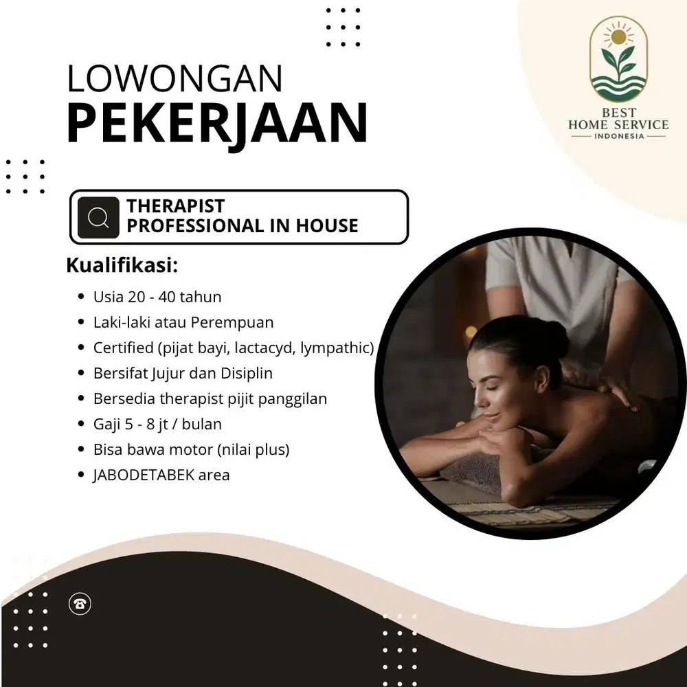 Lowongan Pekerjaan Professional Therapist