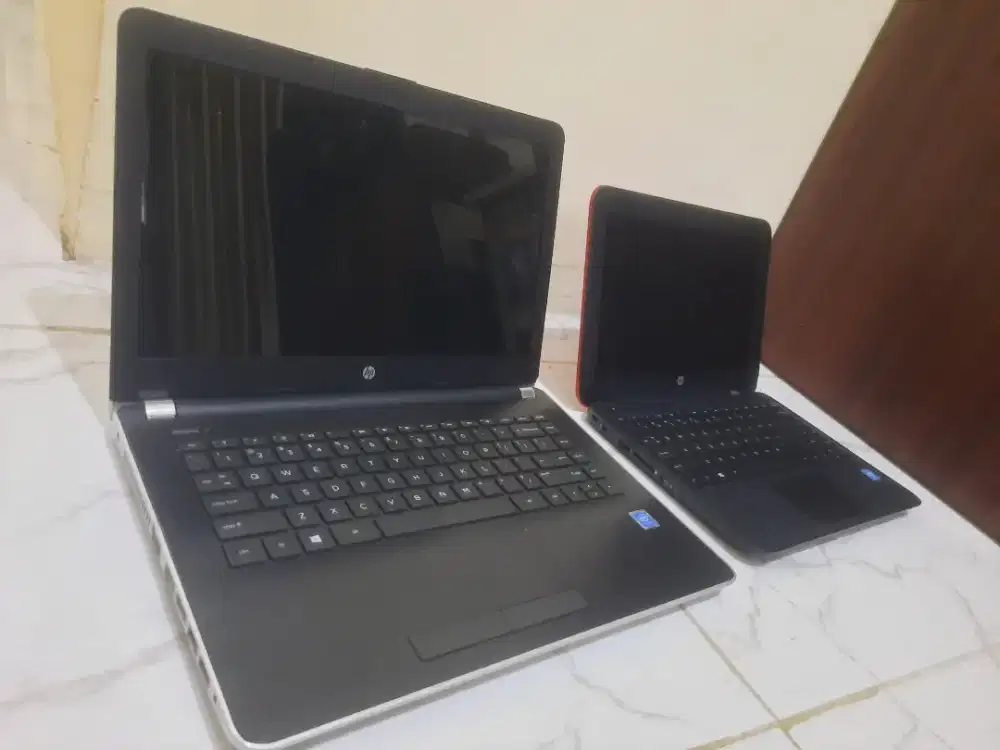 Laptop Kantor 2Unit Borong aja Kondisi Mesin Hidup/Tidak Tampil Layar