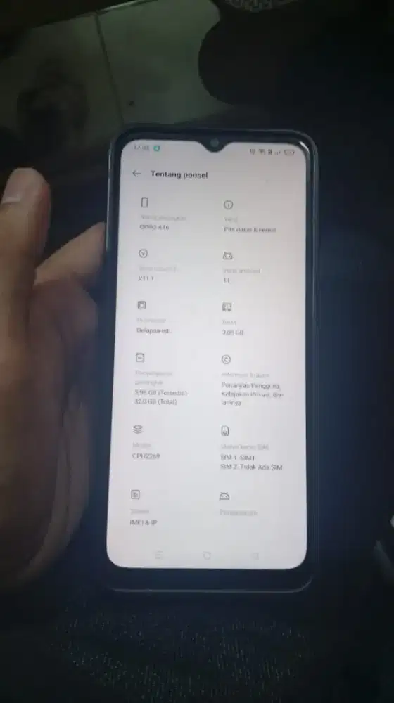 DIJUAL OPPO A16