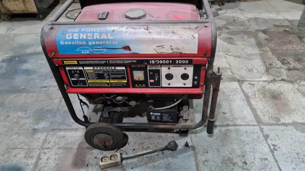 GENSET JENSET GENERAL ET9000LE bensin