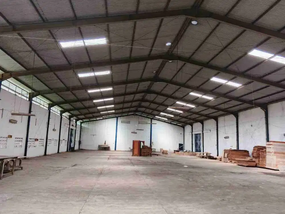 Di Jual Cepat Tanah Industri Plus Bangunan Gudang Cikande