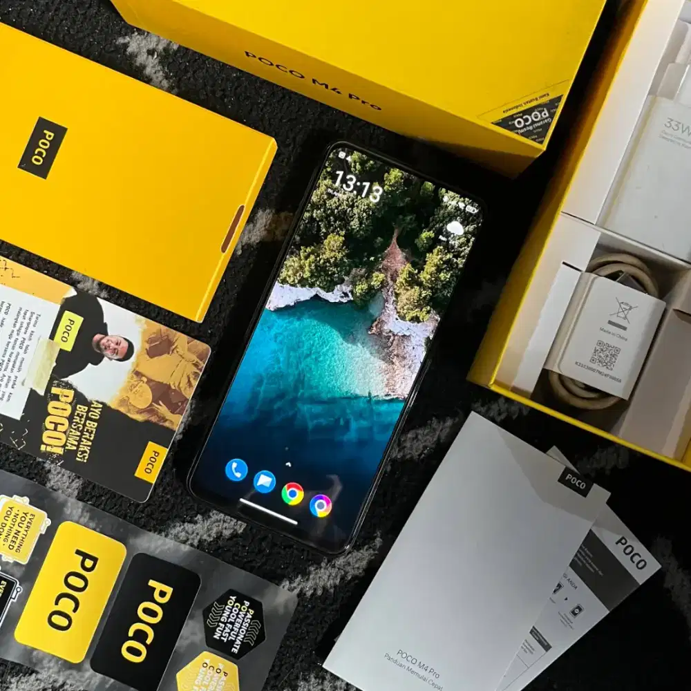 Poco M4 Pro 6/128 ex Resmi Mulus dan Istimewa !