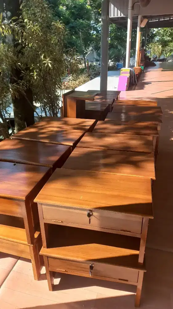 MEJA NGAJI DAN BELAJAR - KAYU JATI SOLID