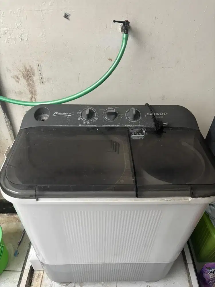 Dijual Mesin Cuci SHARP 2 tabung