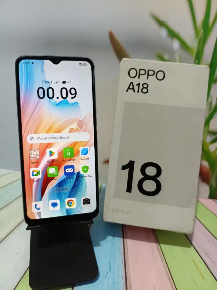 Hp oppo A18 ram 4/128 gb (FULLSET)