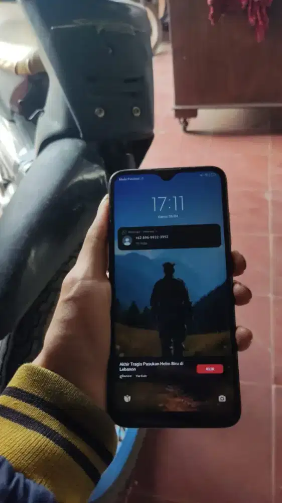 Redmi 8 ram 4/64 fisik mulus, minus tombol volume bawah keras