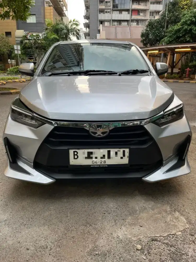 16rb KM Agya 2023 G CVT Pajak 04/2027 Ciamik No minus