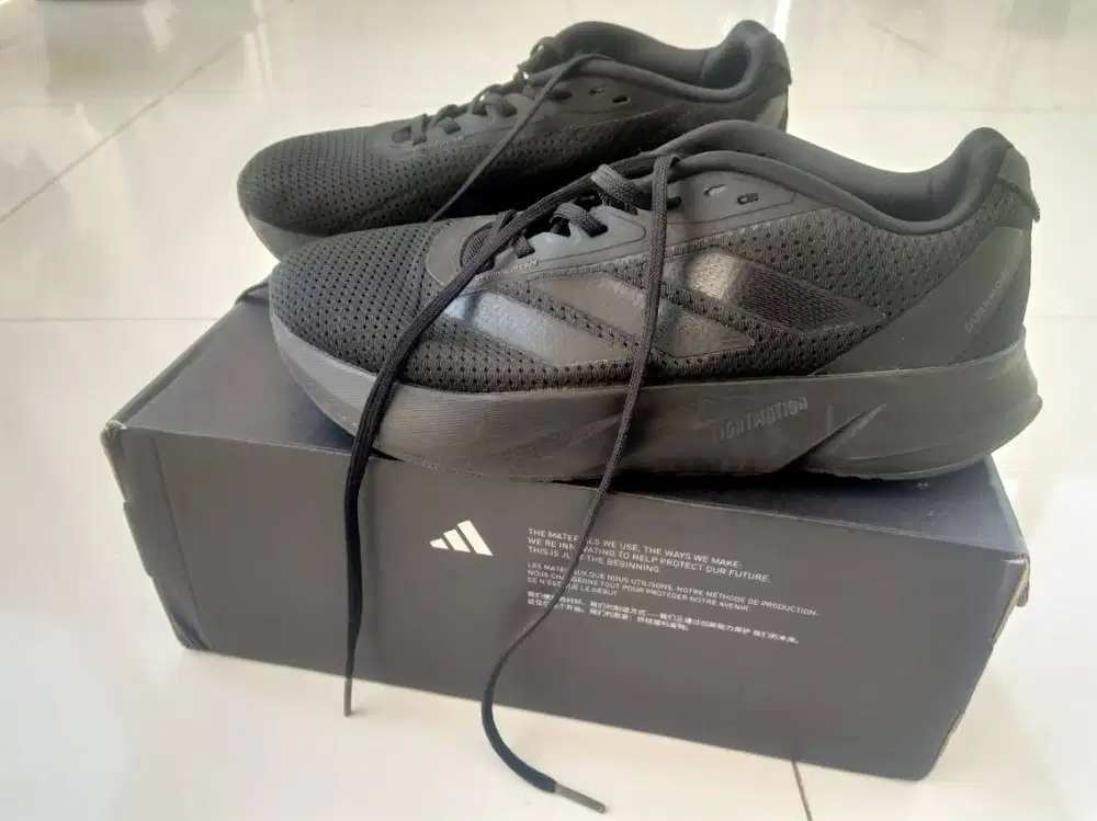 Running Shoes Adidas Duramo SL Men's Shoes Wide Full Black Original