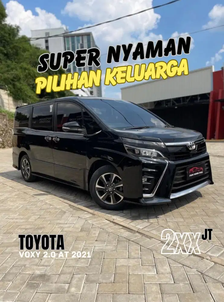 [Super Komplit] Toyota Voxy 2.0 AT 2021