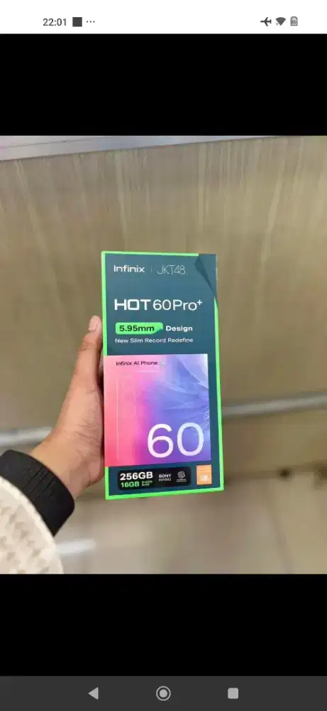 Infinix Hot 60 pro Plus 8/256 Baru SegelBox