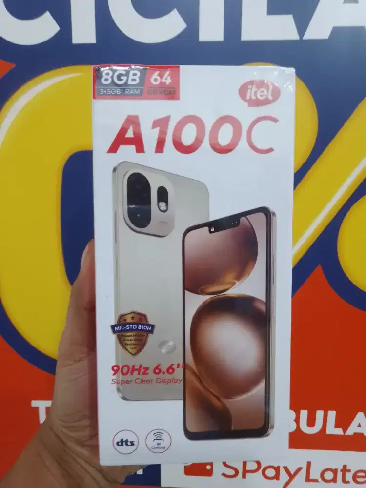 New Itel A100C garansi resmi