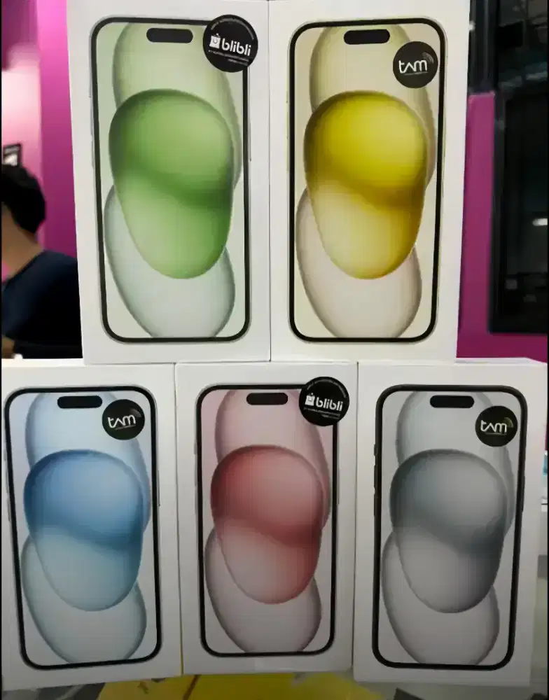IPhone 15 128GB || 256GB Garansi Resmi Ibox