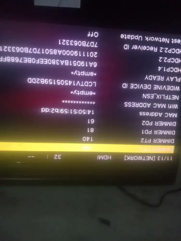 Service tv monitor proyektor layar lebar