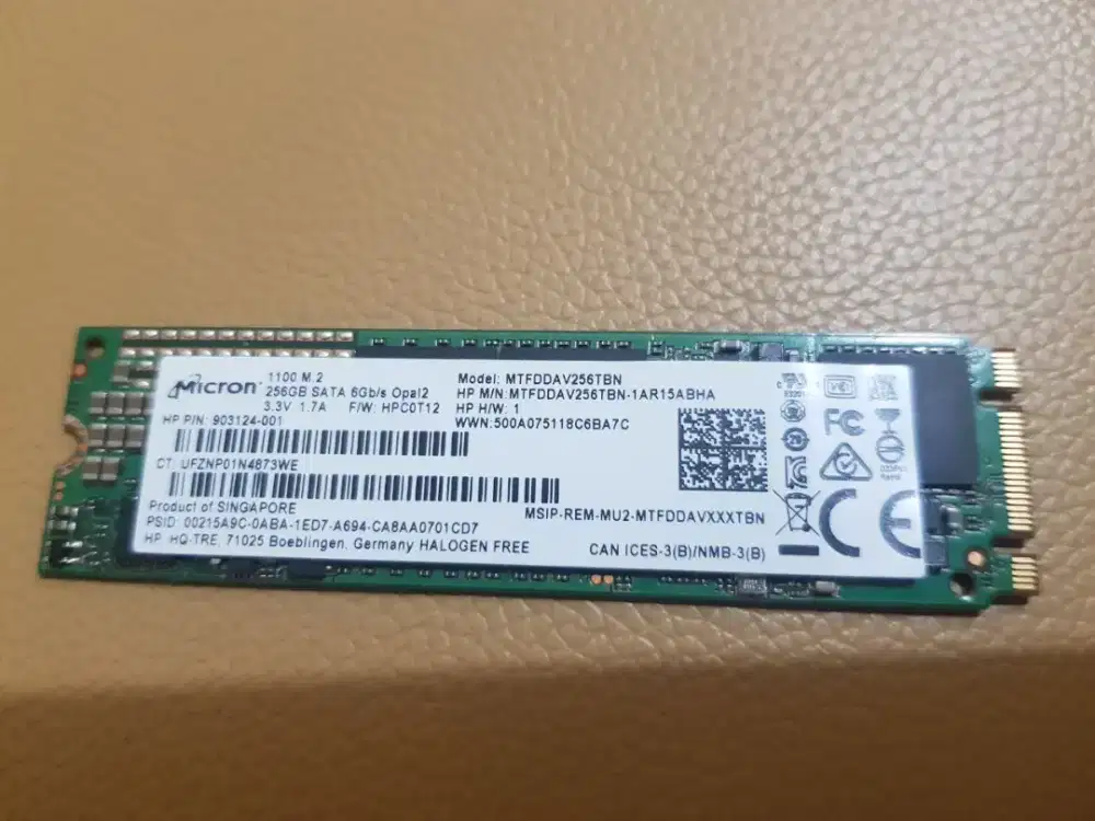 SSD Micron 256 M.2