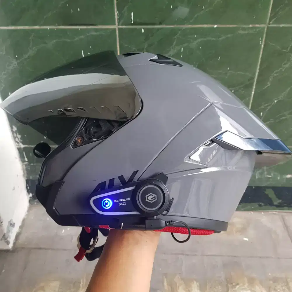 Helm ALV Pro + Intercom Gearelec DK02