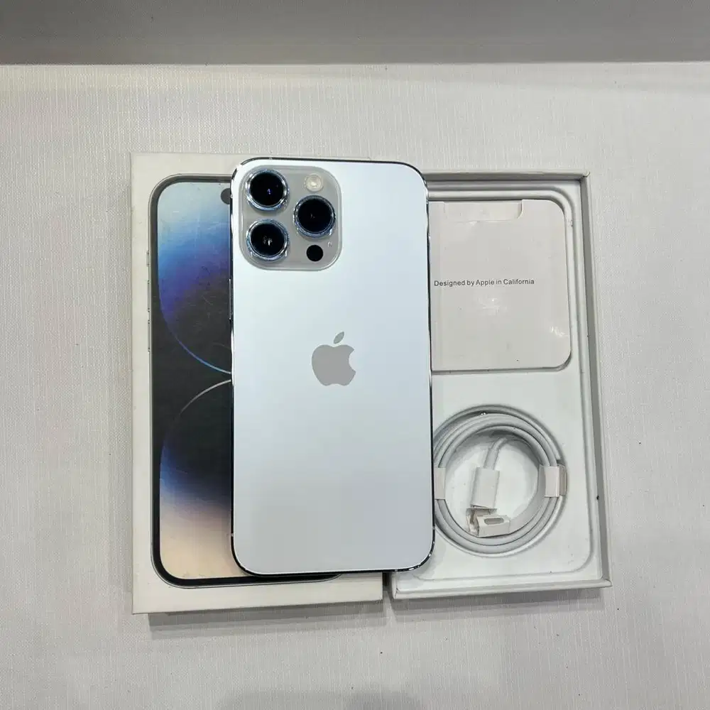 iphone 14 promax 256gb dual sim resmi bea cukai fullset mulus like new