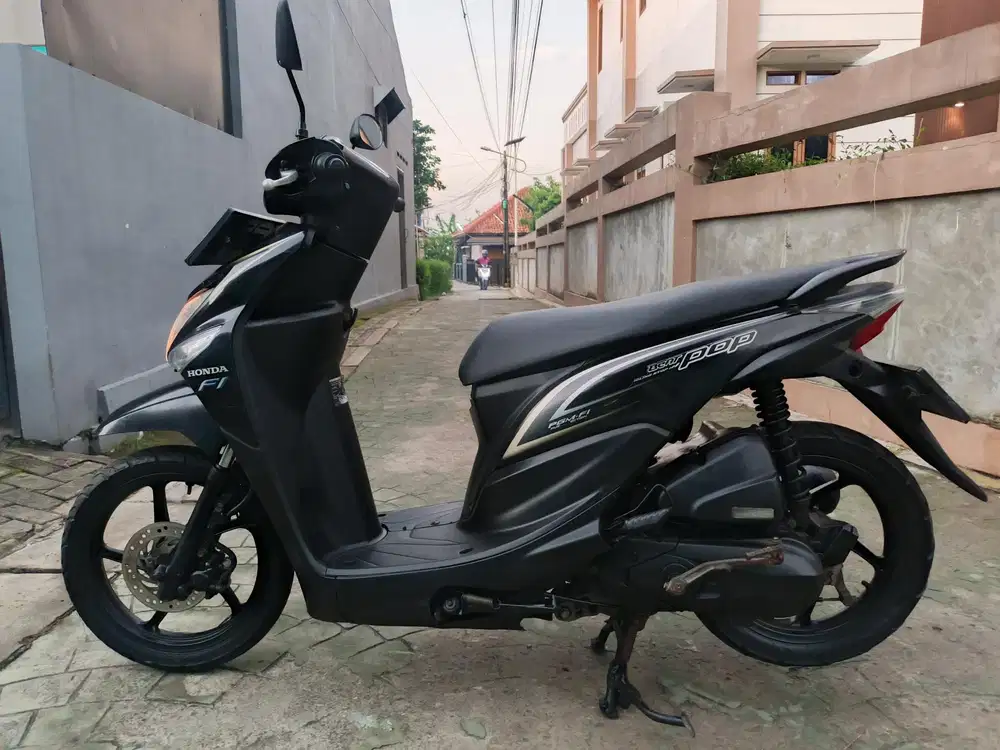 Honda beat pop fi esp 2015 stater halus mulus terawat