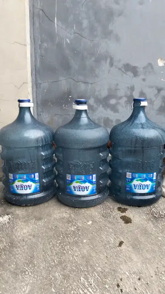 GALON KOSONG AQUA BORONGAN 3 BUAH