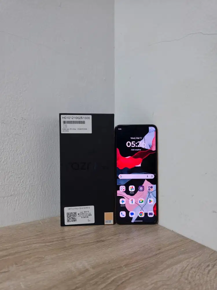 Motorola RAZR 50 Ultra 5G Flip 12/256 Spring Green IMEI Resmi Beacukai