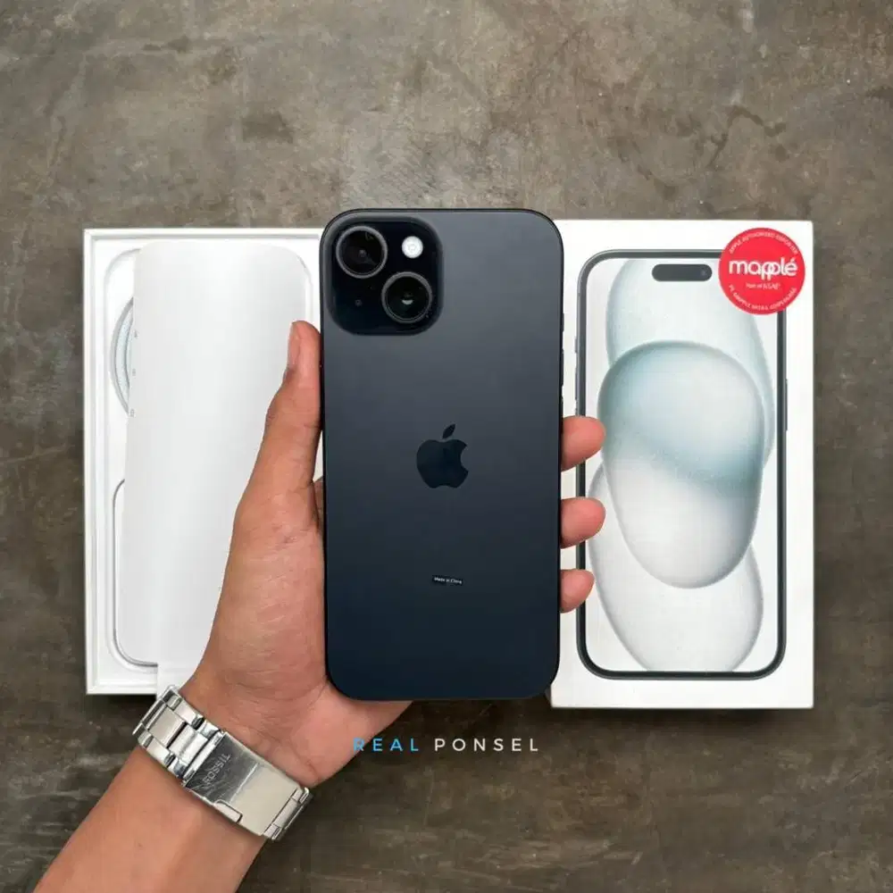 iPhone 15 256 iBox Digimap Garansi Februari 2027