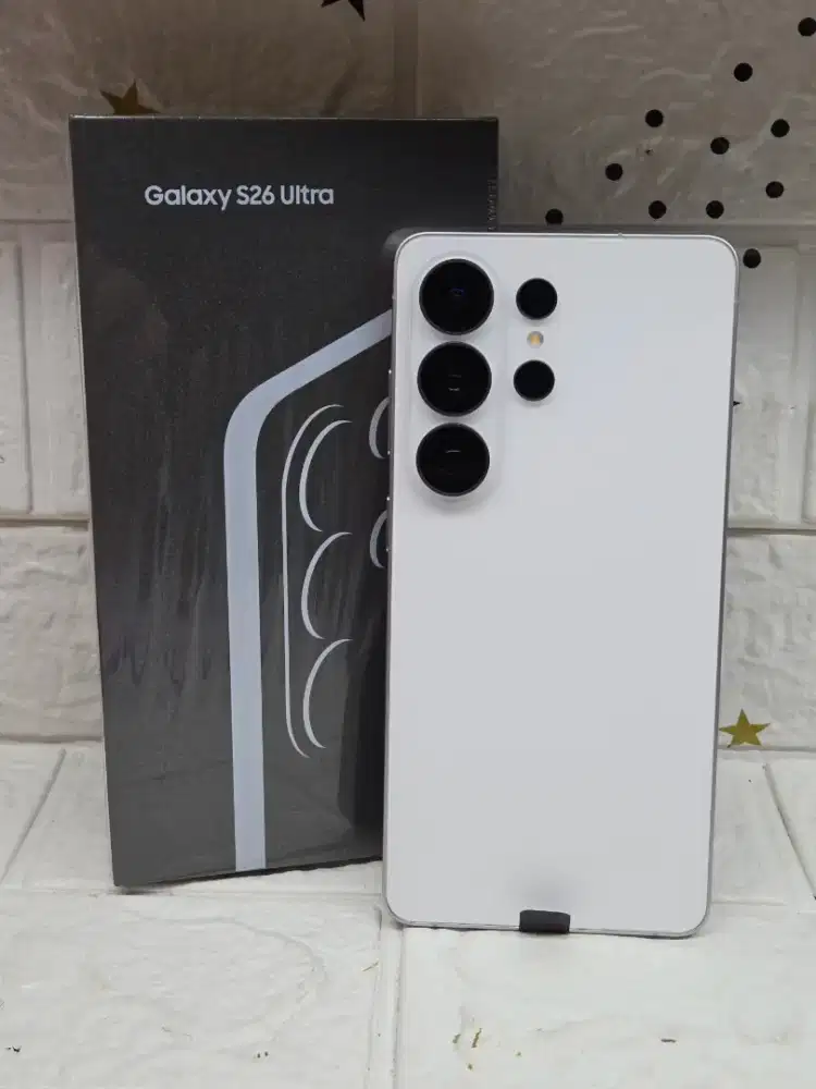 Samsung S26 ultra white 12/512second resmi