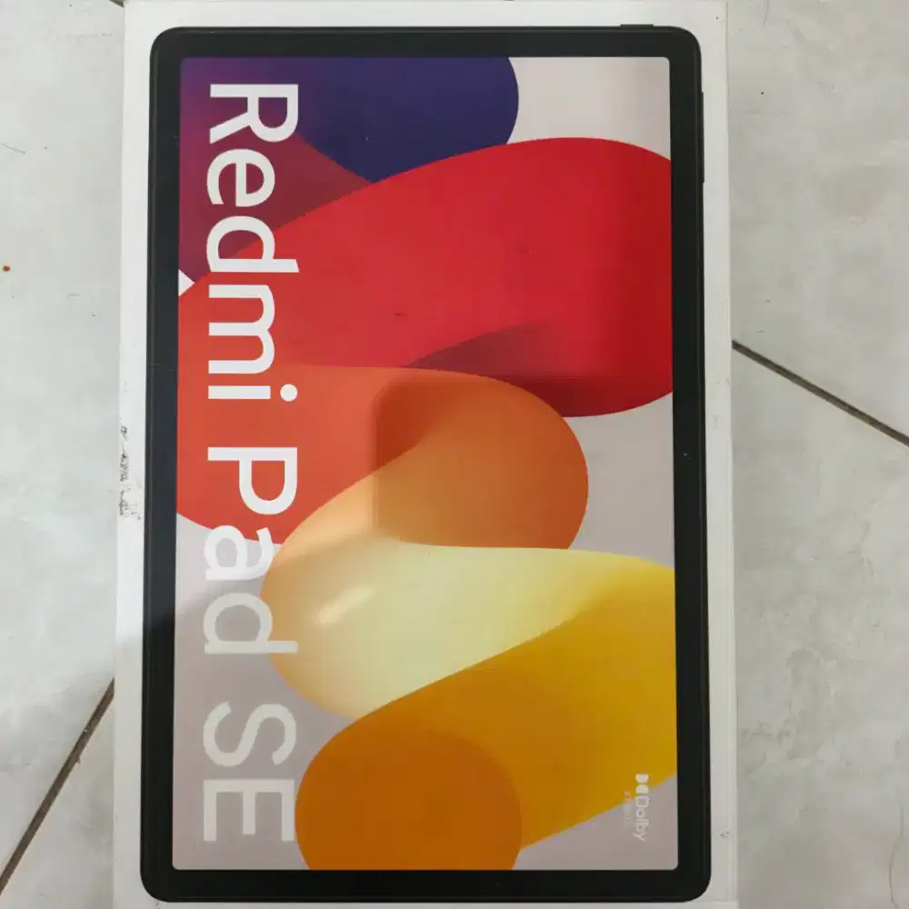Redmi Pad SE. Kondisi 100% mulus
Normal.