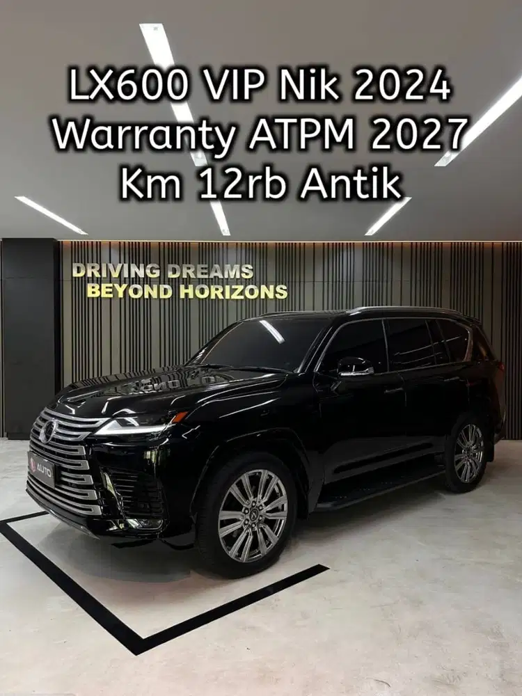 Lexus LX600 VIP 4-Seater 2024 Hitam Km12rb B888OM