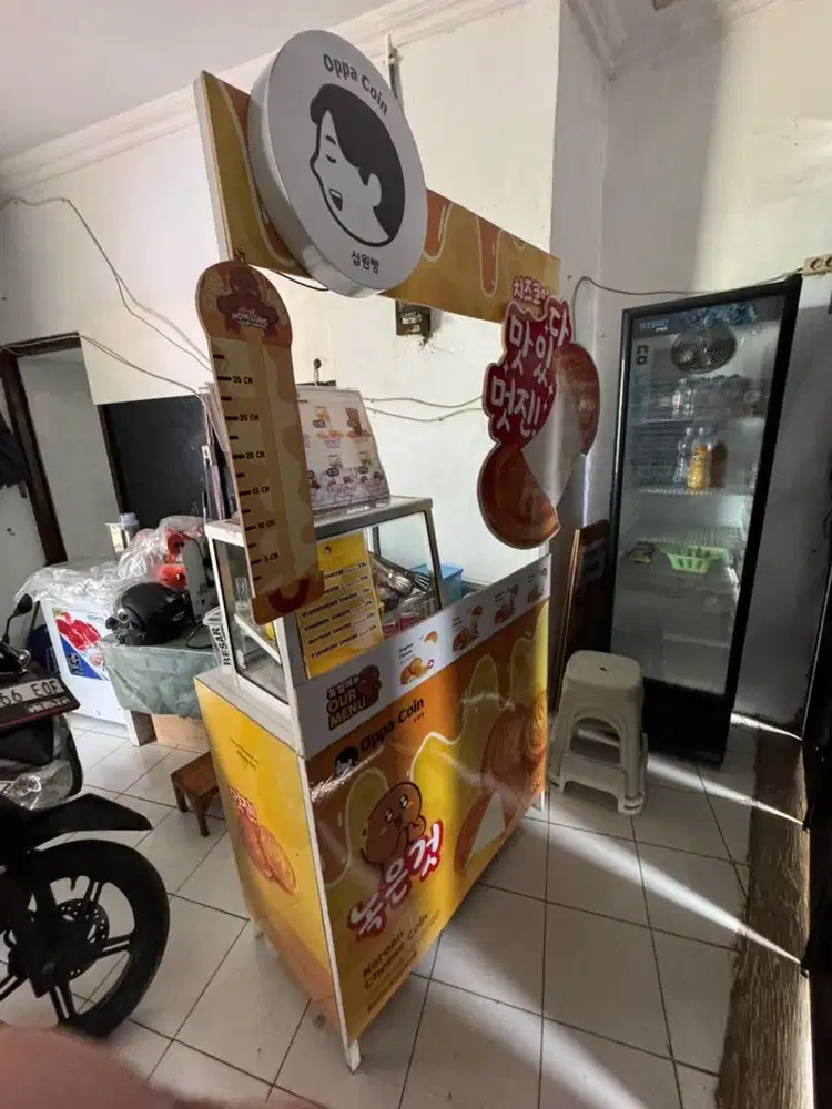 Booth Coin Korea (Bisa Di Lipat)