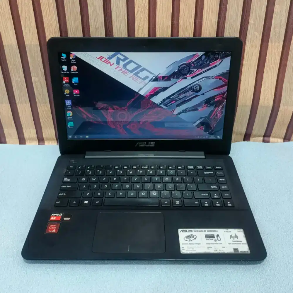 Asus X455YA slim AMD A8 Ram8GB/hdd500GB bogor