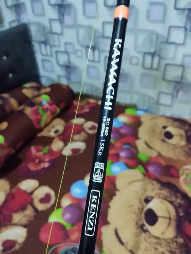 Pancingan set joran kenzi ril shimano