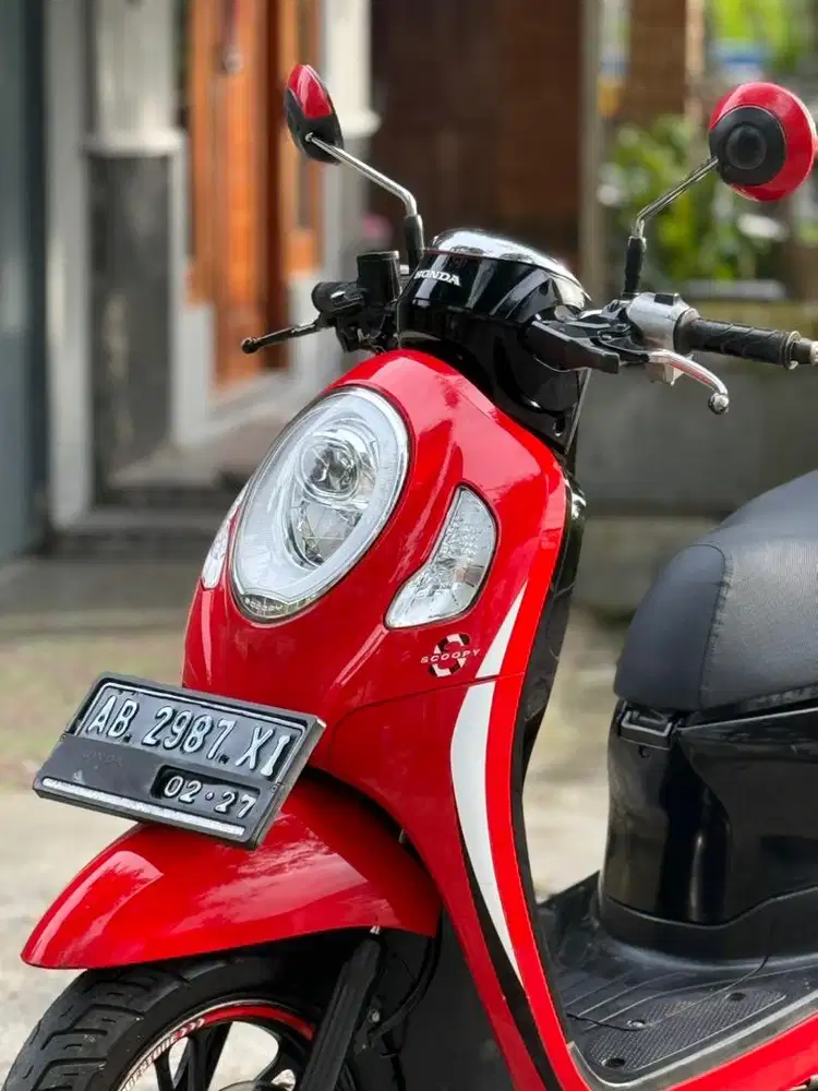 Scoopy 2022 plat ab pajak on