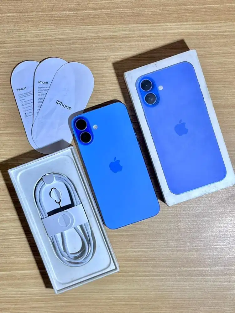 iPhone 16 Plus ultramarine 128GB, Second iBox (NEGO)