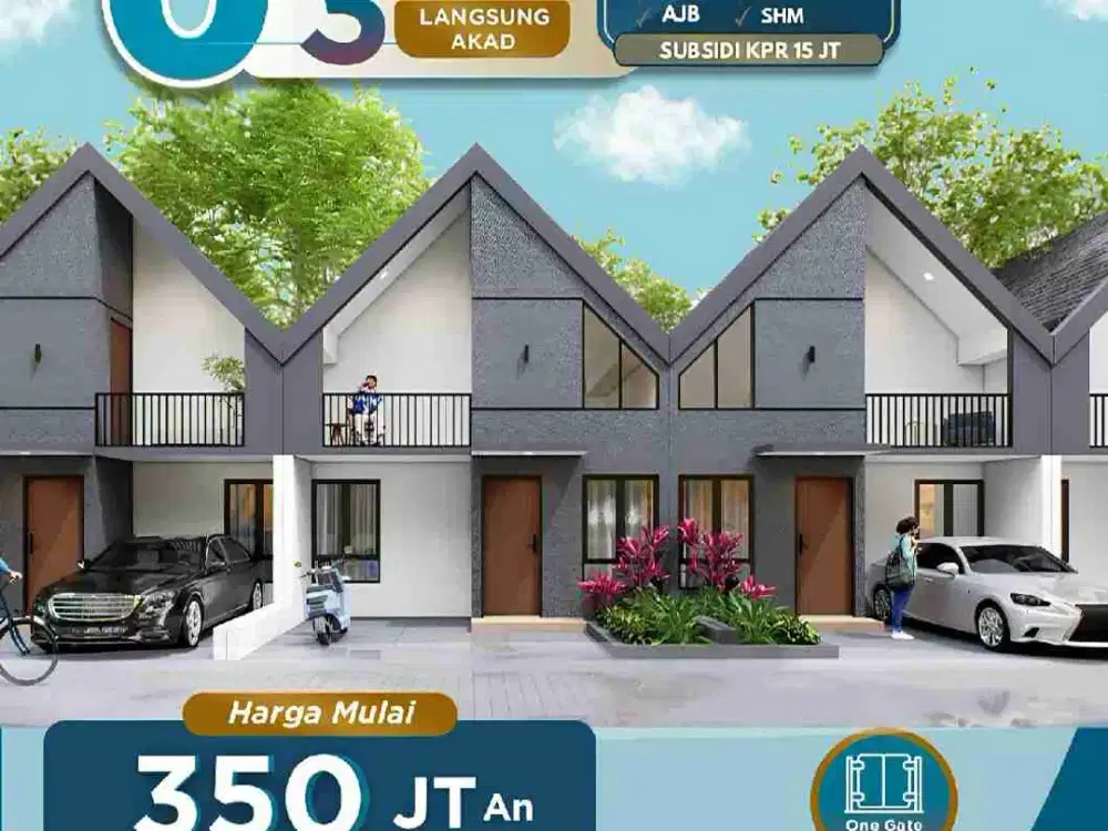 Rumah Siap Huni di Legok 3 JT Langsung Akad