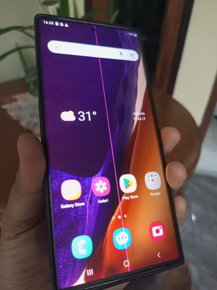 Samsung galaxy note S20 ultra ram 12/256