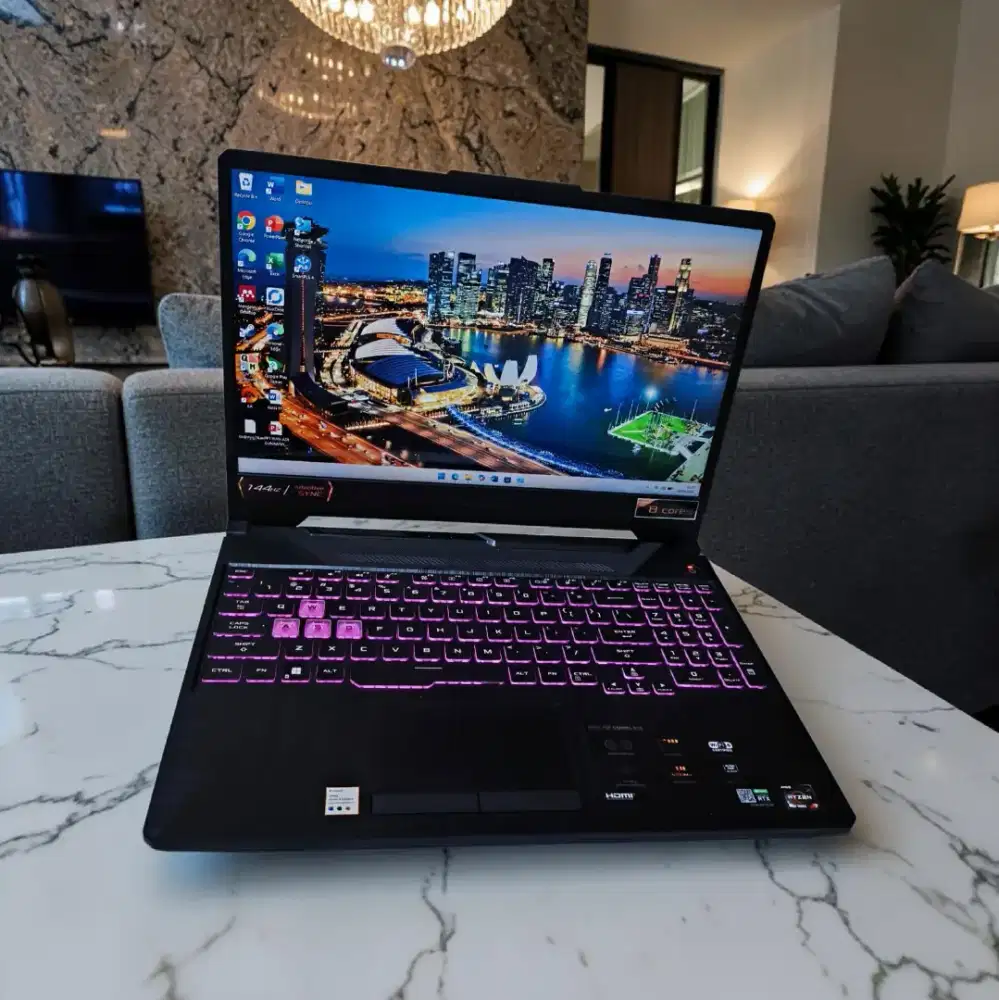 Asus TUF A15 FULLSET VGA Nvidia RTX Siap Rendering