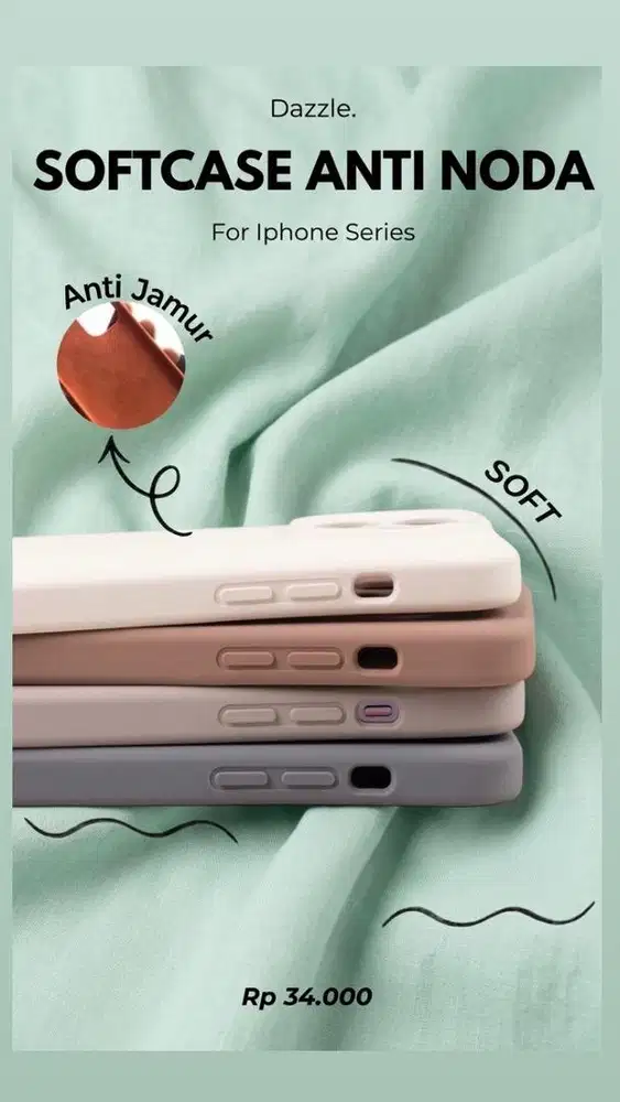 Softcase Anti Noda for iphone