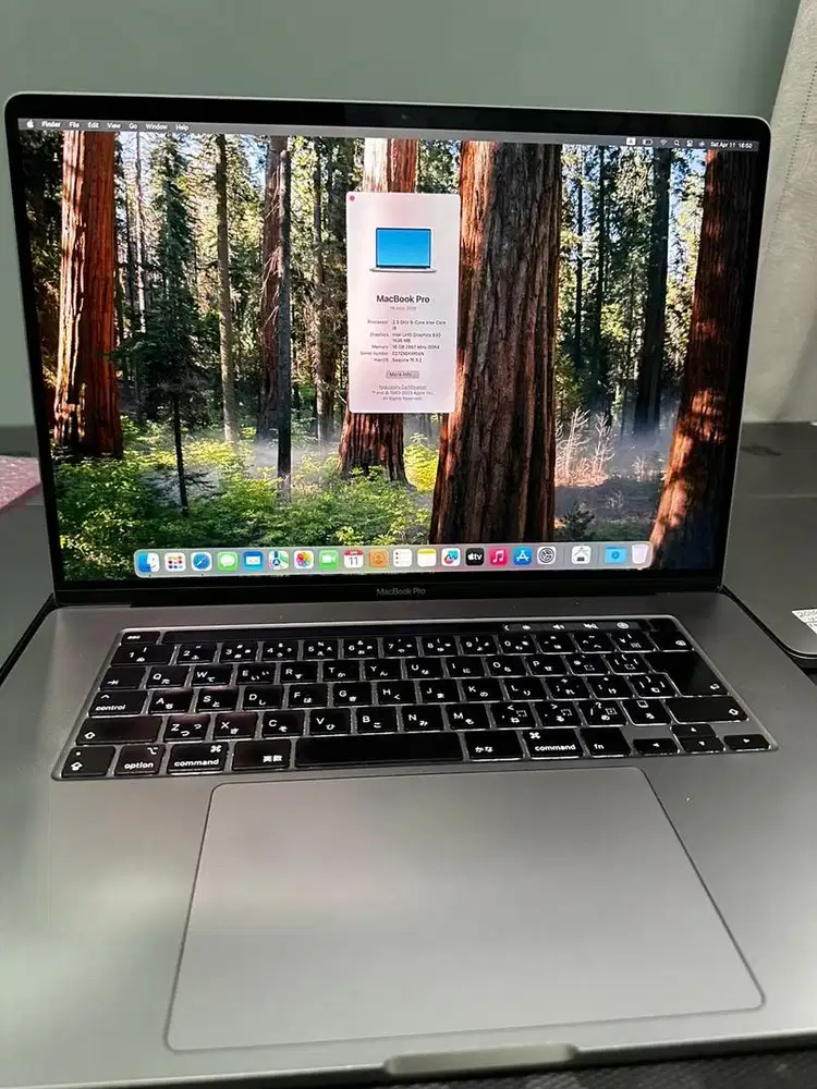 Macbook Pro 2019 16GB/1TB