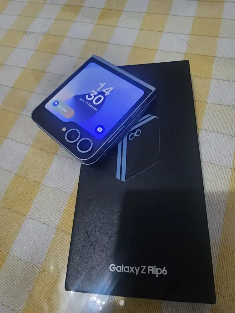 Samsung Z Flip 6 SEIN 12/256 Original.
Kelengkapan fullset