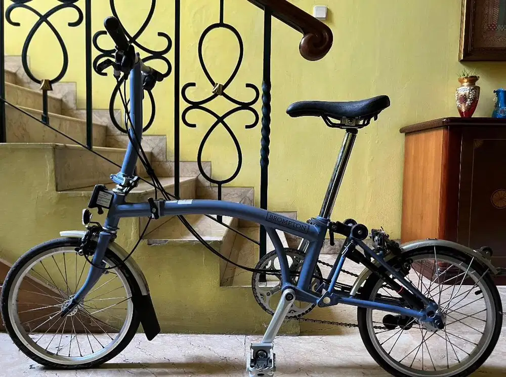 Sepeda Brompton Cloud Blue S6L